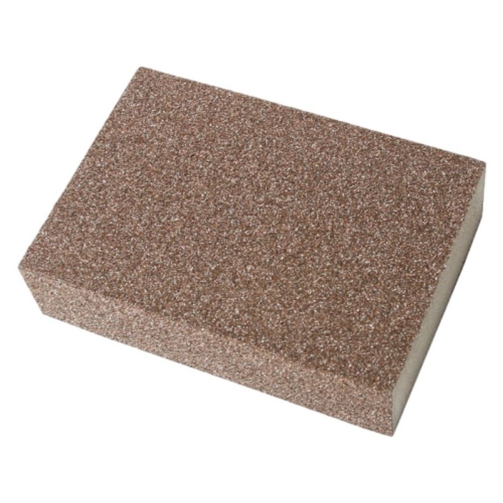 Bloc abraziv multifunctional pentru curatare si lustruire, 20x10x5cm