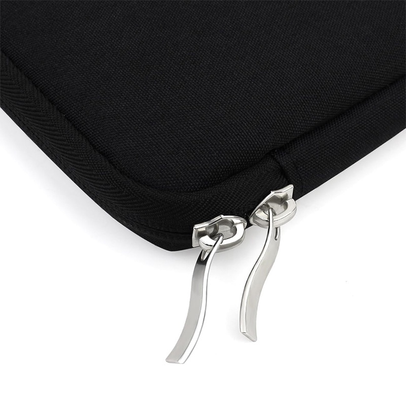 Husa laptop, NAXSIR, Impermeabila, Rezistent la zgarieturi, Rezistenta la socuri, cu fermoar, Portabil, 1 Buzunar extern, 15.6 inch/16 inch, 41 x 29 x 2cm, negru