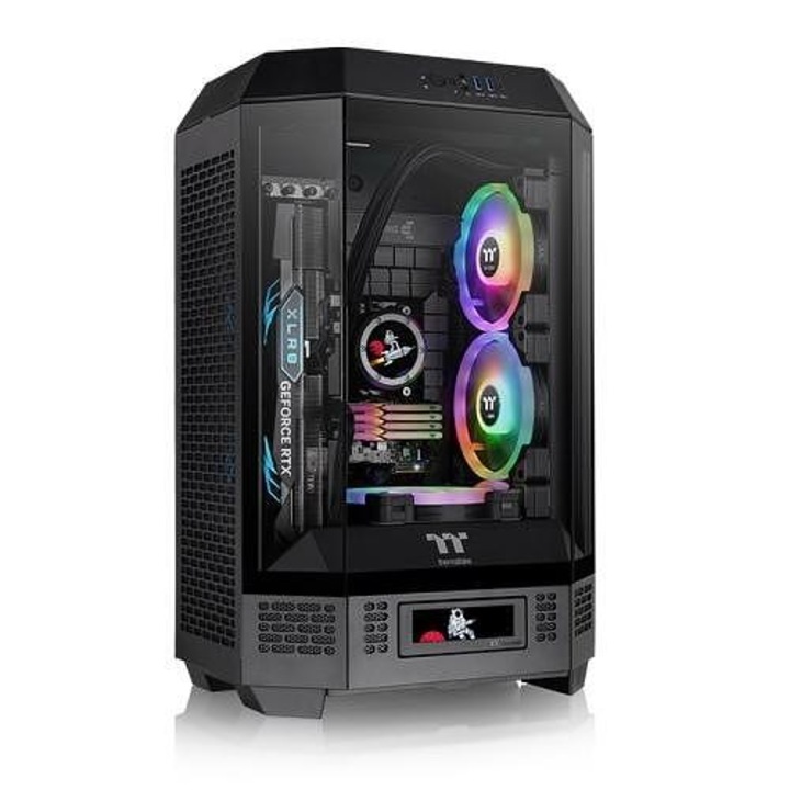 Кутия за компютър Thermaltake, Tower 300, Micro Tower, Черен