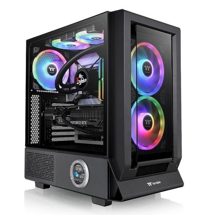 Thermaltake Ceres 350 Middle Tower fekete számítógépház