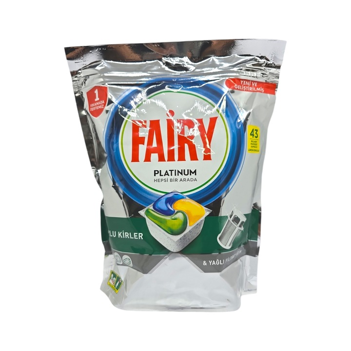 Tablete pentru masina de spalat vase, Fairy, 43 bucati