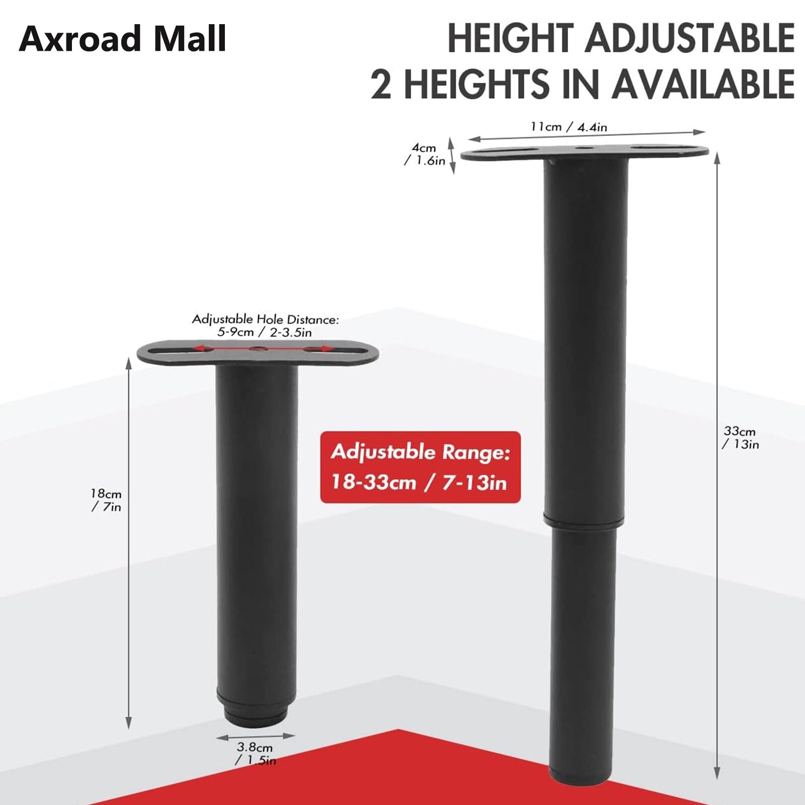 Limitator Rama Pat Picioare reglabile pentru pat, Axroad Mall, Procesul de vopsire, Design ...