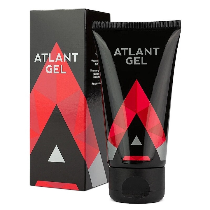 Atlant Gel, pentru marire zona intima si erectie puternica, 50 ml
