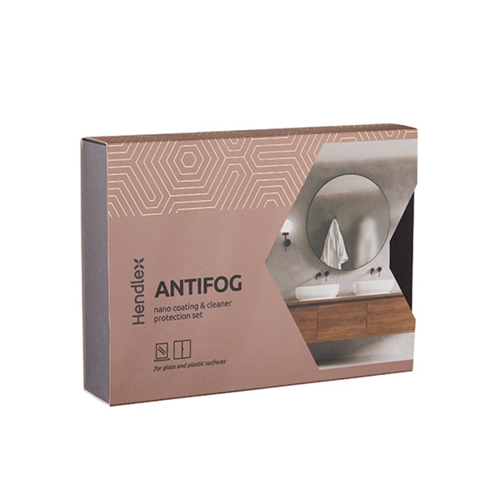 Hendlex Antifog Set páramentesítő kezelő szett üveghez, tükörhöz vagy műanyaghoz, spray, 50ml