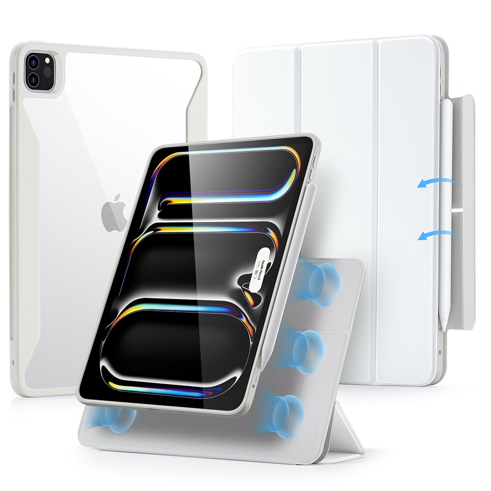 Husa pentru iPad Pro 13 (2024), ESR Rebound Hybrid, White