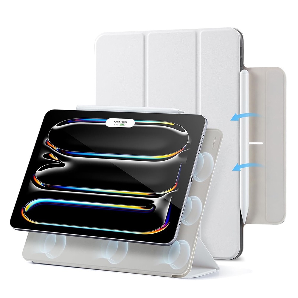 Husa pentru iPad Pro 13 (2024), ESR Rebound Magnetic, White