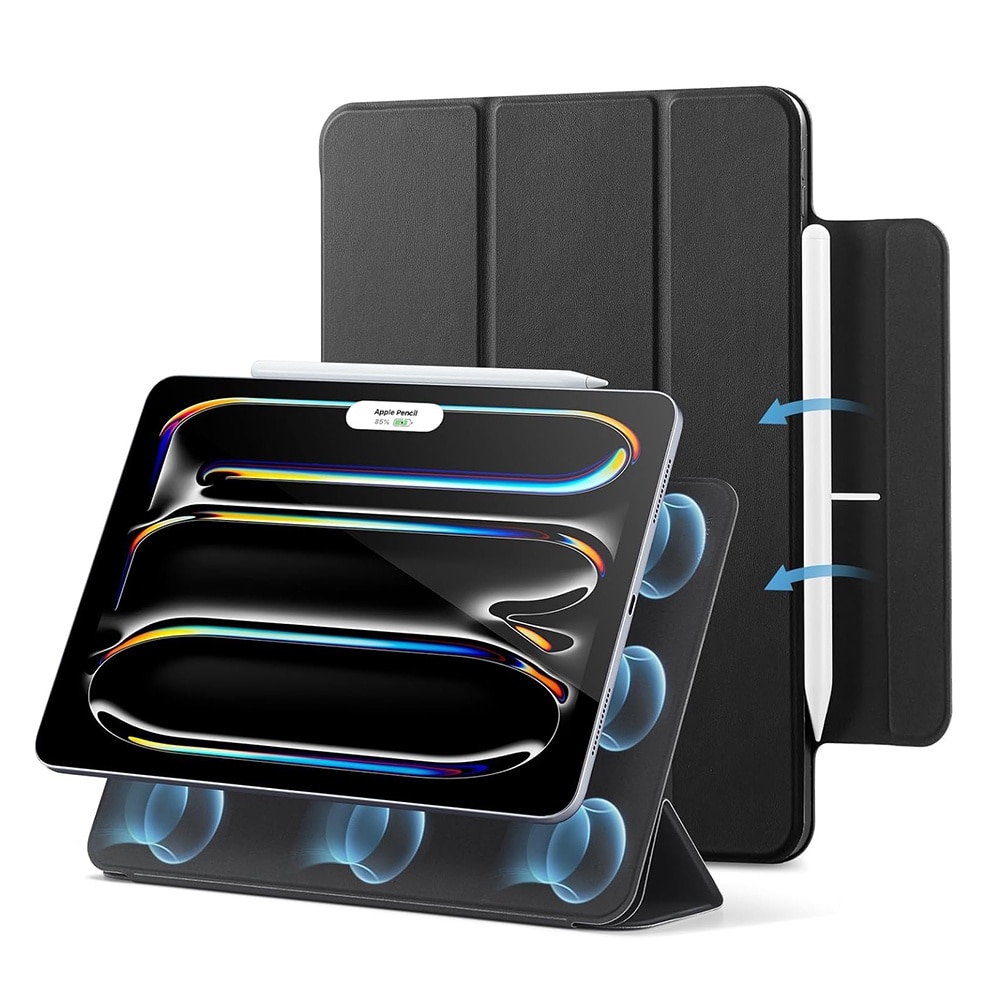 Huse pentru Apple iPad Pro 13 (2024) - ESR Rebound Magnetic - negru