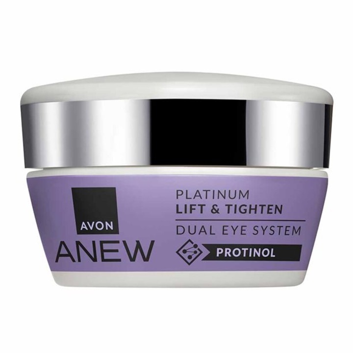 Kettős szemkörnyékápoló krém, Anew Platinum lifting hatással, Avon, 2 x 10 ml