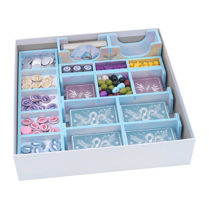 Wyrmspan tartozék, betét, 29,6 x 29,6 x 7,3 cm