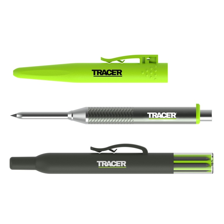 TRACER PRO mechanikus asztalos ceruza 6 db AMK1-PRO tartalék vezetékkel