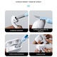 Set de curatare 7-in-1 pentru electronice, kit complet, alb, 60x35x14.2cm