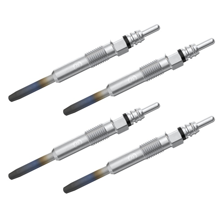 4 db-os Bosch izzítógyertya készlet Audi A2, A3, A4 B6, A6 C5, Seat Alhambra, Cordoba, Ibiza III, Leon, Toledo, Skoda Fabia, Octavia, VW Bora, Polo, Golf IV, Transporter T5 gépekhez