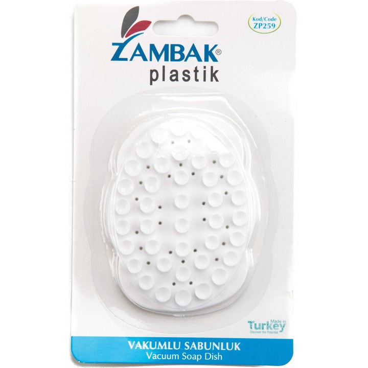 Вакуумна поставка за сапун за мивка Zambak