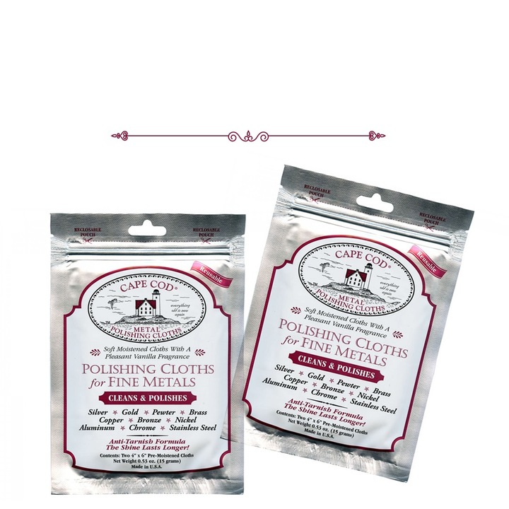 Lavete pentru lustruit metal, Cape Cod Polish, 2 bucati