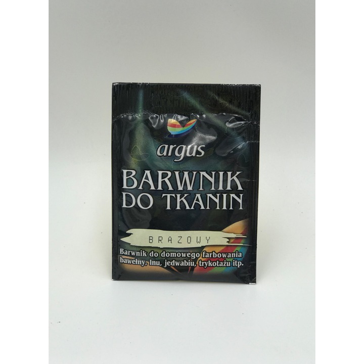 Vopsea maro pentru tesaturi fara gatire 15g