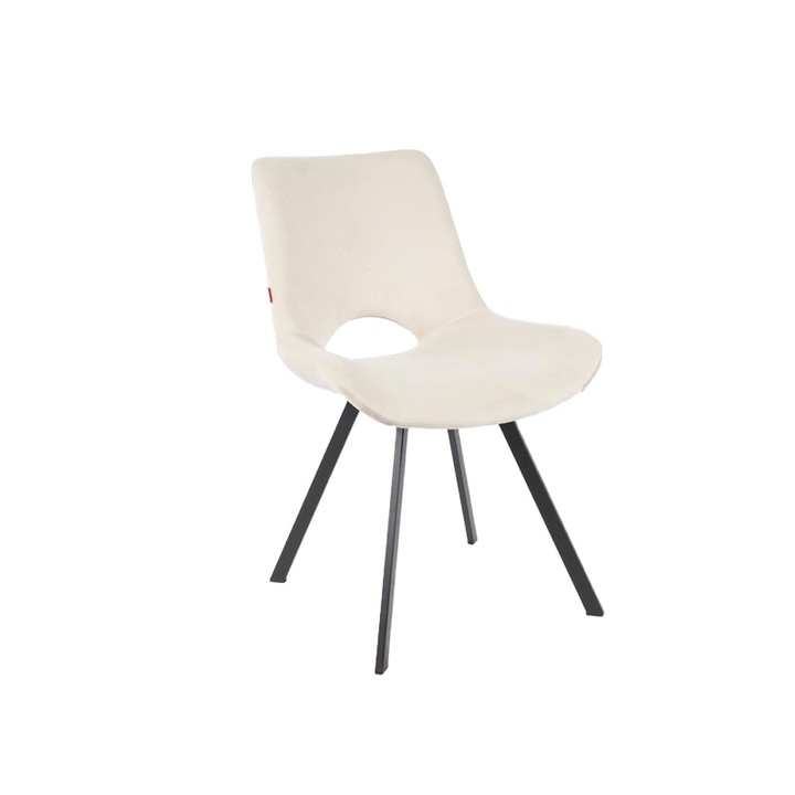 Scaun Living KJC361, 53 x 62 x85, Bej