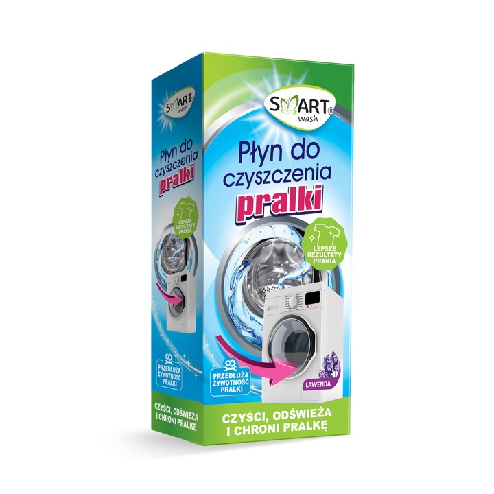 Detergent Smart Wash pentru curatarea masinii de spalat, 250ml