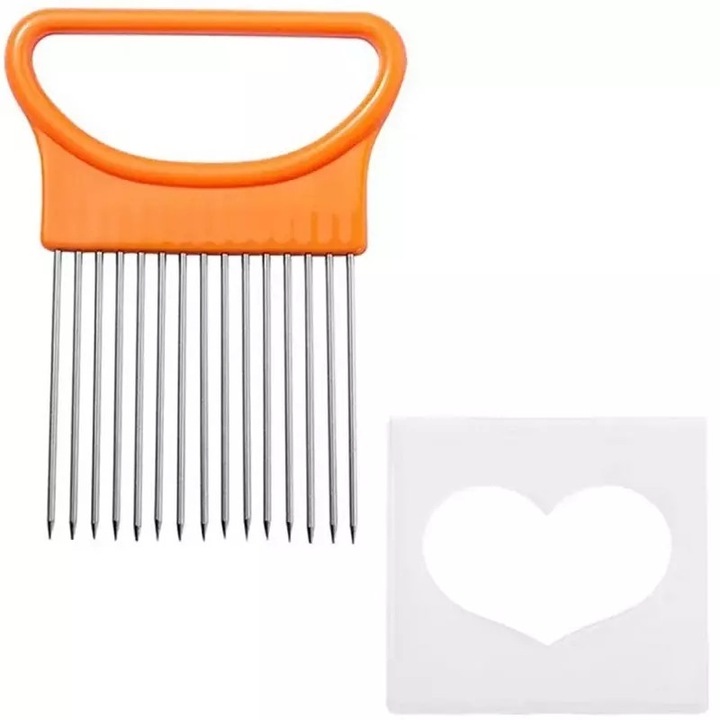 MagicCutter - Feliator manual pentru taierea cepei si a altor legume, Gonga® Portocaliu
