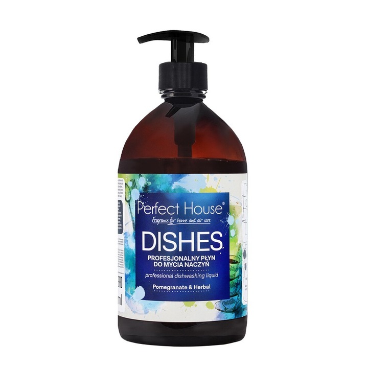 Detergent vase Barwa Perfect House 500ml, eficient, parfumat, pentru toate tipurile de vase