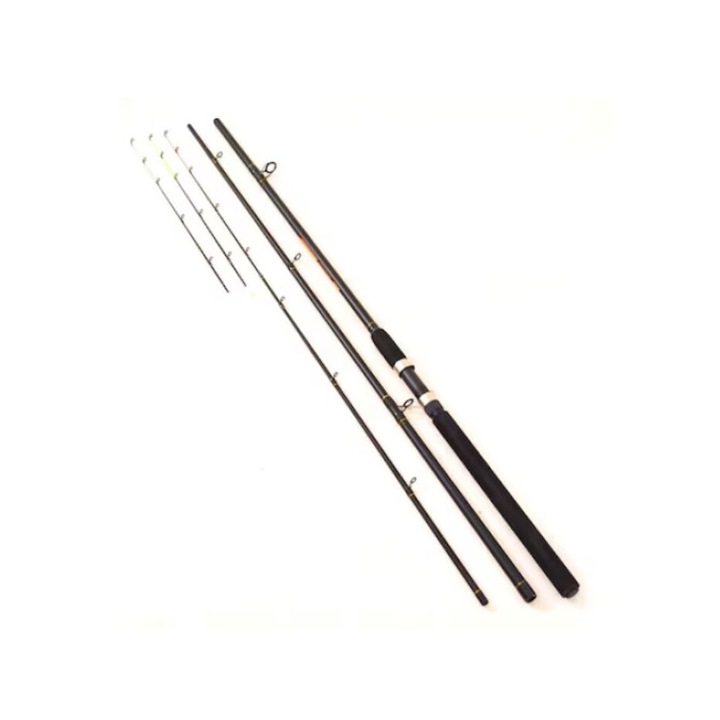 Фидер риболовен комплект, с въдица 3м и макара Baracuda Hurricane 40, акция 120/180гр.