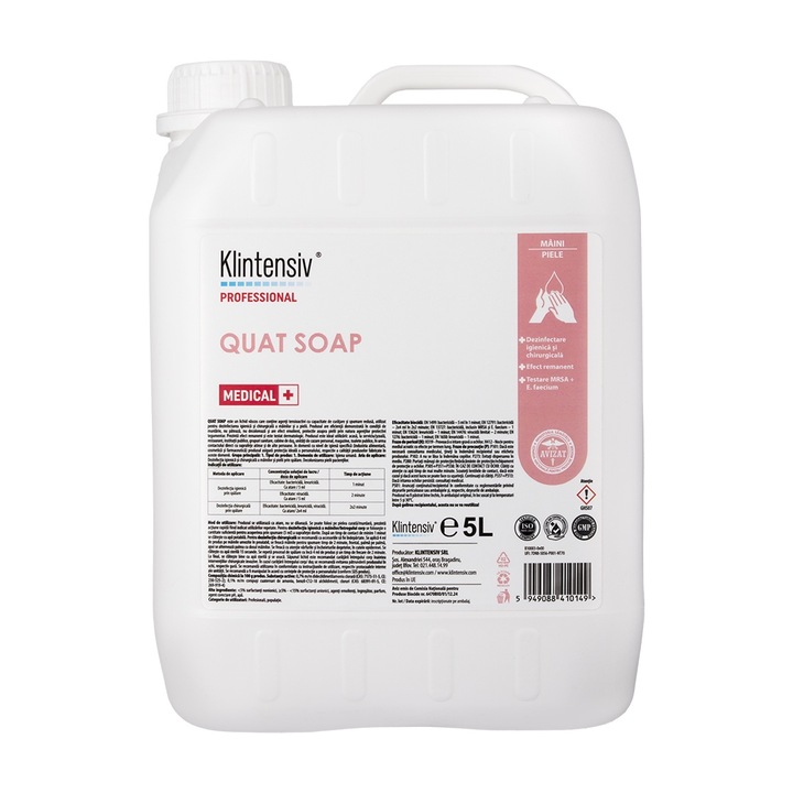 Sapun igienic si chirurgical QUAT SOAP, Klintensiv, 5 litri