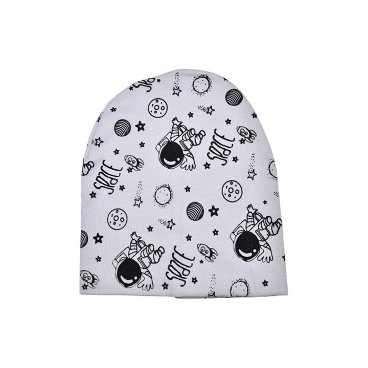 Caciula pentru baieti, Mini Junior CCMJB-10, Gri 38-40 cm