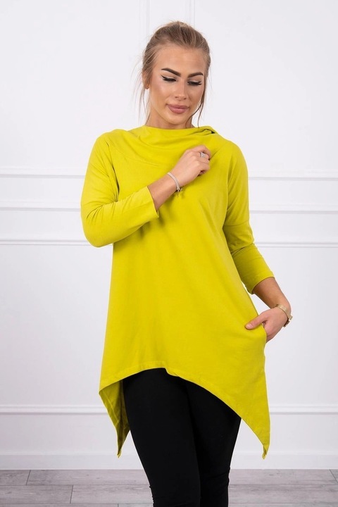 Hanorac dama, One Size, kiwi, bumbac