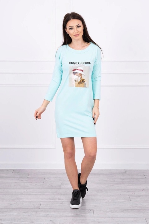 Nyomtatott ruha, univerzális méret, 44x86cm