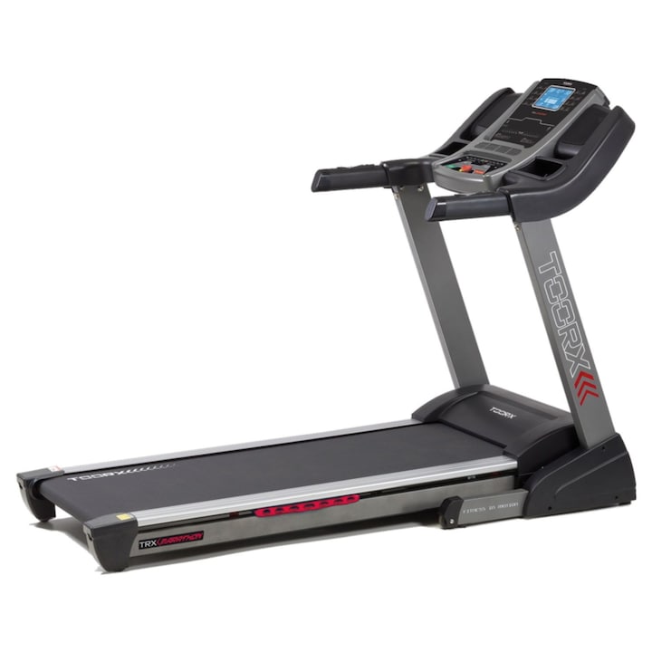 Бягаща пътека TOORX TRX MARATHON 3.0, App Ready 3.0, Bluetooth, 2 транспортни колела, Поддръжка за таблет/смартфон, Вграден вентилатор, Потребител 140 Kg