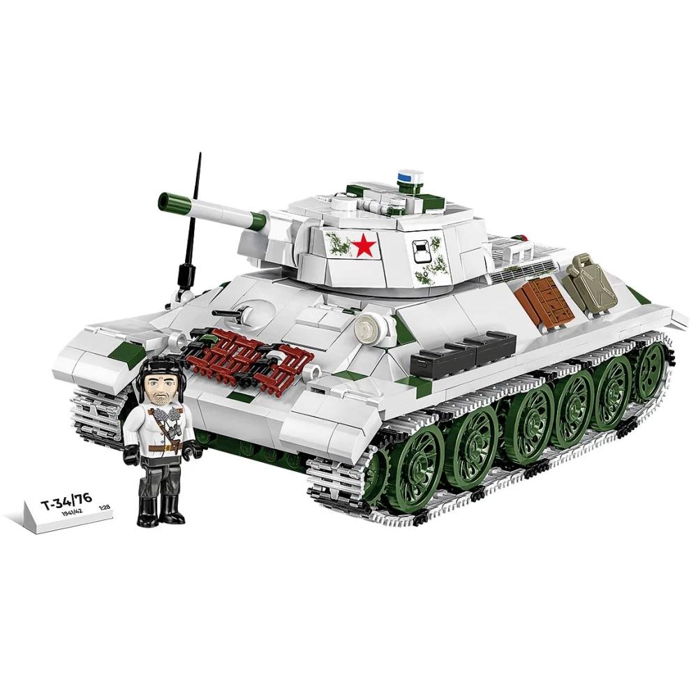 Set de Construit T-34/76 mod. 1941/42, 852 piese - eMAG.ro
