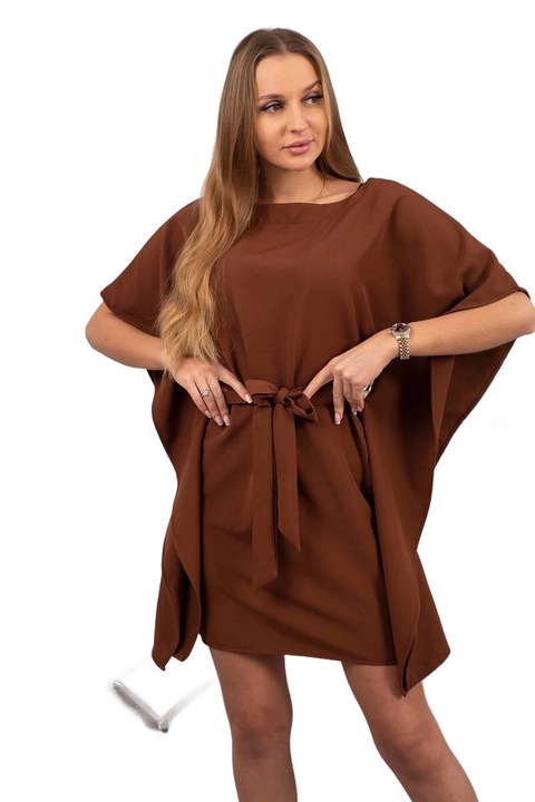 Голяма рокля, кафява, 90% полиестер, 10% ликра, размер 55x85см