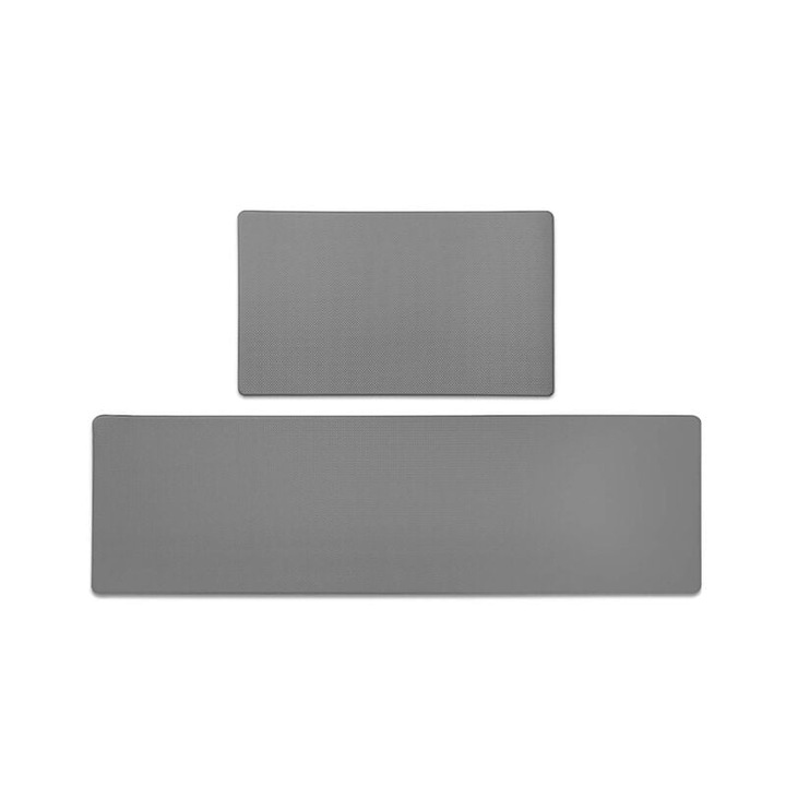 Nedvszívó szőnyeg, longziming, szürke, 100x100cm, többször használható