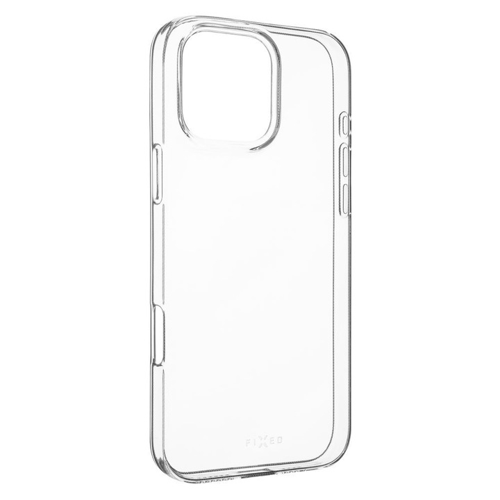 FIXED AntiUV TPU géltok Apple iPhone 16 Pro Max készülékhez, átlátszó, 252961, Mobiltelefon tok