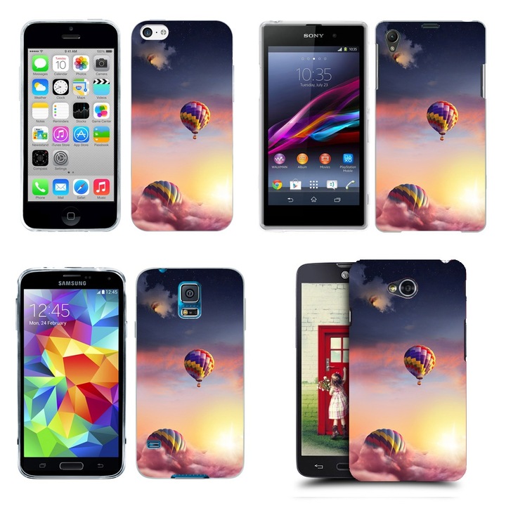 Капак, съвместим с въздушни балони SONY Xperia Z4 Silicon Gel Tpu