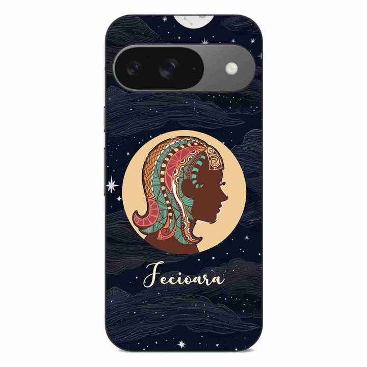 Husa compatibila cu Google Pixel 9 Pro Silicon Gel Tpu Model Horoscop Fecioara