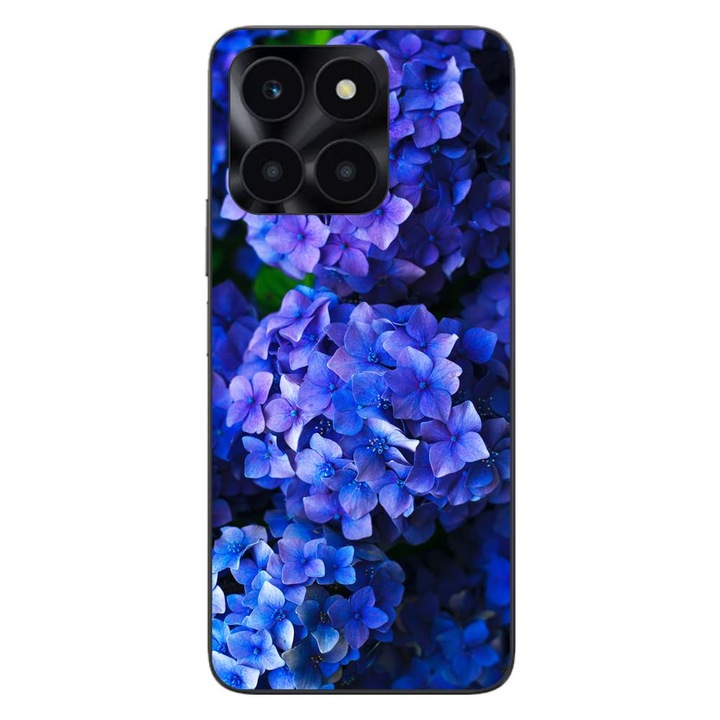 Капак, съвместим с Honor X6a Silicon Gel Tpu Hydrangea Model