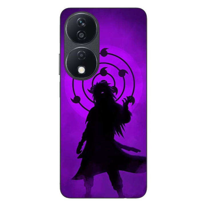 Husa compatibila cu Honor X7b Silicon Gel Tpu Model Madara Rinnegan