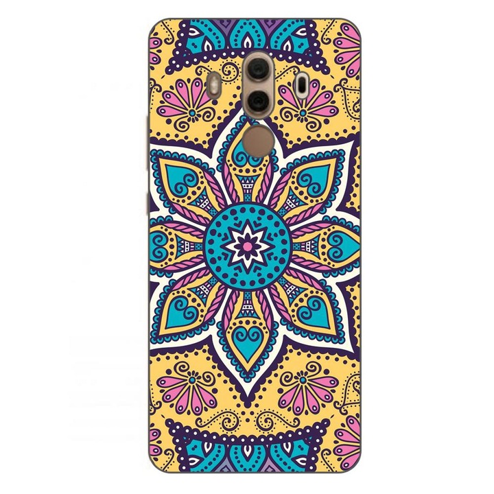 Капак, съвместим с модел Huawei Mate 10 Pro Silicon Gel Tpu Mandala Twilight