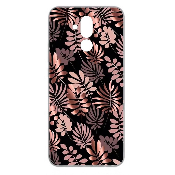 Капак, съвместим с Huawei Mate 20 Lite Silicon Gel Tpu Модел Bronze Paradise