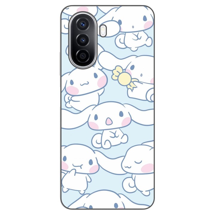 Кейс, съвместим с Huawei Nova Y70 Silicon Gel Tpu Модел Cinnamoroll