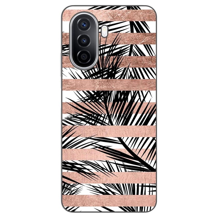 Калъф, съвместим с модел Huawei Nova Y70 Silicon Gel Tpu Glimmering Noir