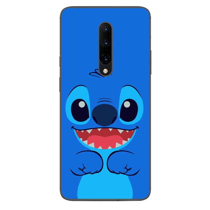 Husa compatibila cu OnePlus 7 Pro Silicon Gel Tpu Model Stitch Happy