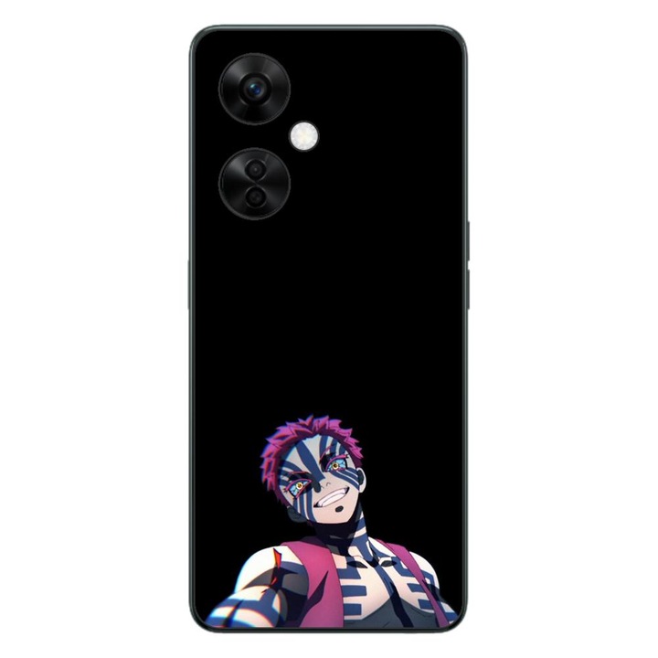 Калъф, съвместим с OnePlus Nord CE3 Lite Silicon Gel Tpu Model Demon Slayer Akaza