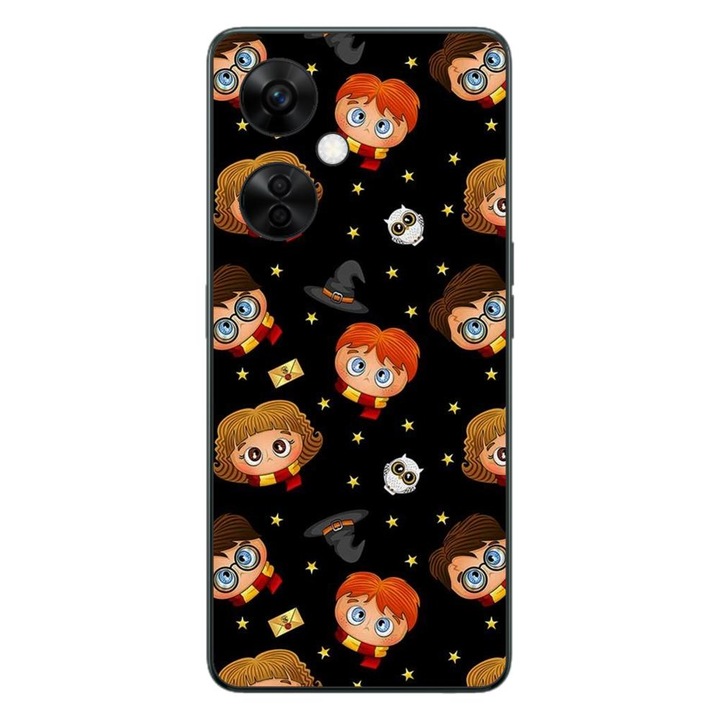 Калъф, съвместим с OnePlus Nord CE3 Lite Silicone Gel Tpu Model Harry Potter Pattern Black