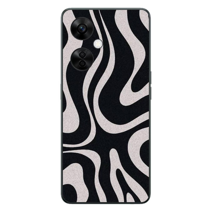 Капак, съвместим с модел OnePlus Nord CE3 Lite Silicone Gel Tpu Monochrome Hypnotic