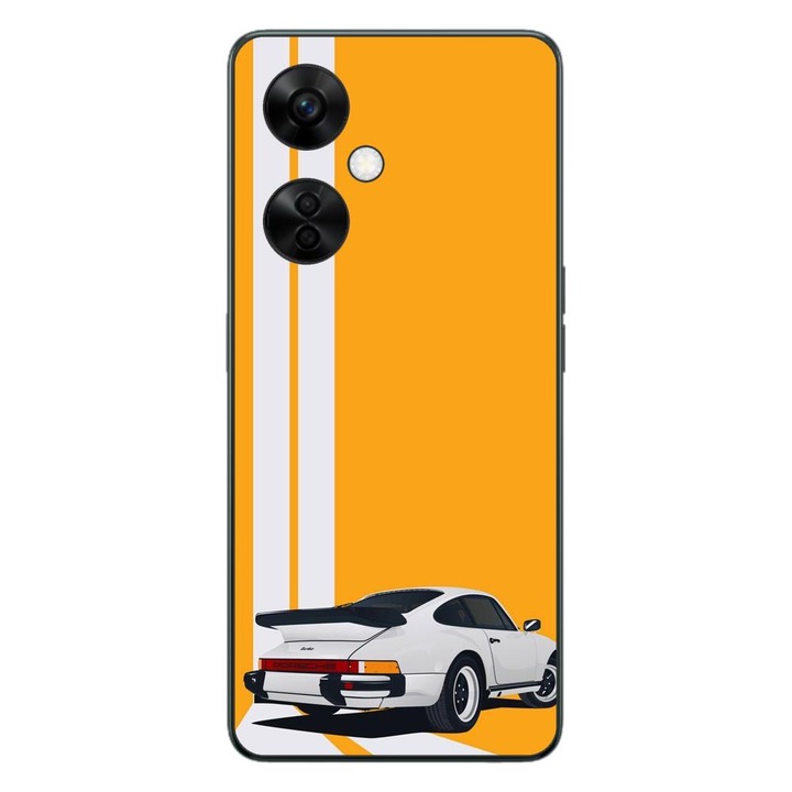 Калъф, съвместим с OnePlus Nord CE3 Lite Silicone Gel Tpu Модел Porsche 911 Turbo