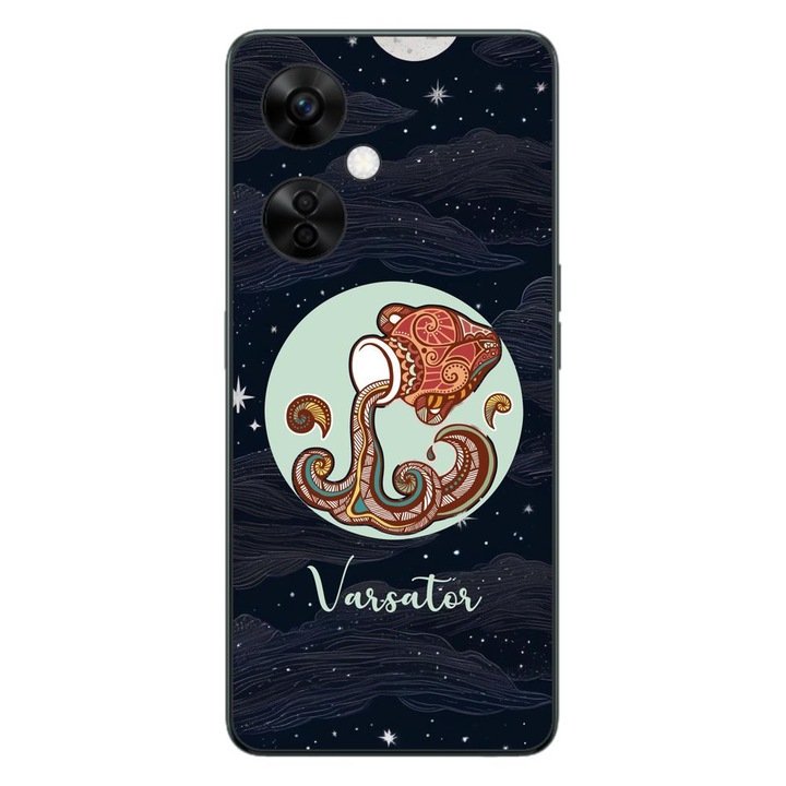 Калъф, съвместим с OnePlus Nord CE3 Lite Silicon Gel Tpu Aquarius Horoskop Model