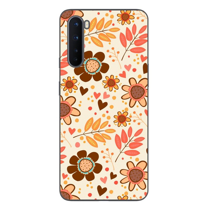 Husa compatibila cu OnePlus Nord Silicon Gel Tpu Model Loving Autumn