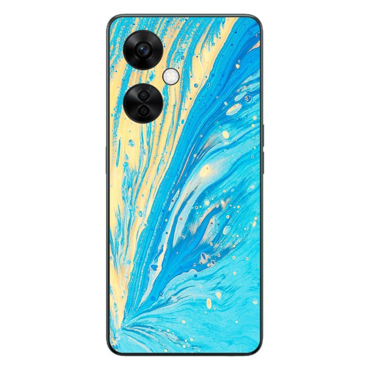 Калъф, съвместим с OnePlus Nord CE3 Lite Silicon Gel Tpu Модел Aqua Bloom