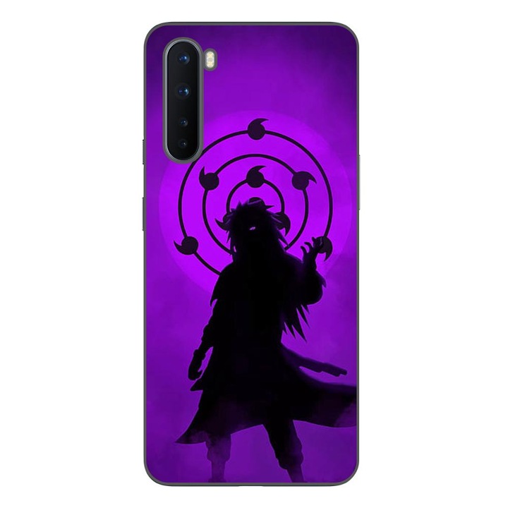 Husa compatibila cu OnePlus Nord Silicon Gel Tpu Model Madara Rinnegan